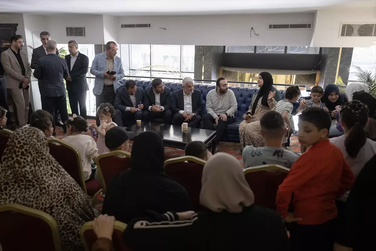 Yapıcıoğlu'ndan Filistinli Ailelere Ziyaret