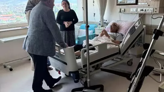 Hastalar Bayramda Unutulmadı