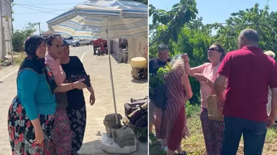 Perihan Savaş'tan yıllar sonra gelen sürpriz! Bahçeye girdi, kirazları dalından yedi