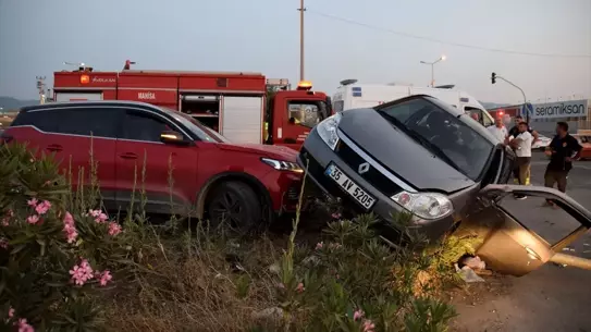 Turgutlu'da Trafik Kazası: 5 Yaralı