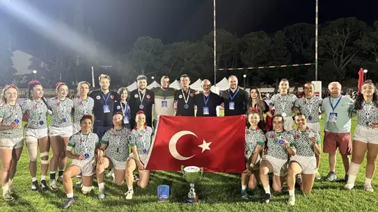Türkiye Kadın Ragbi Takımı Şampiyon