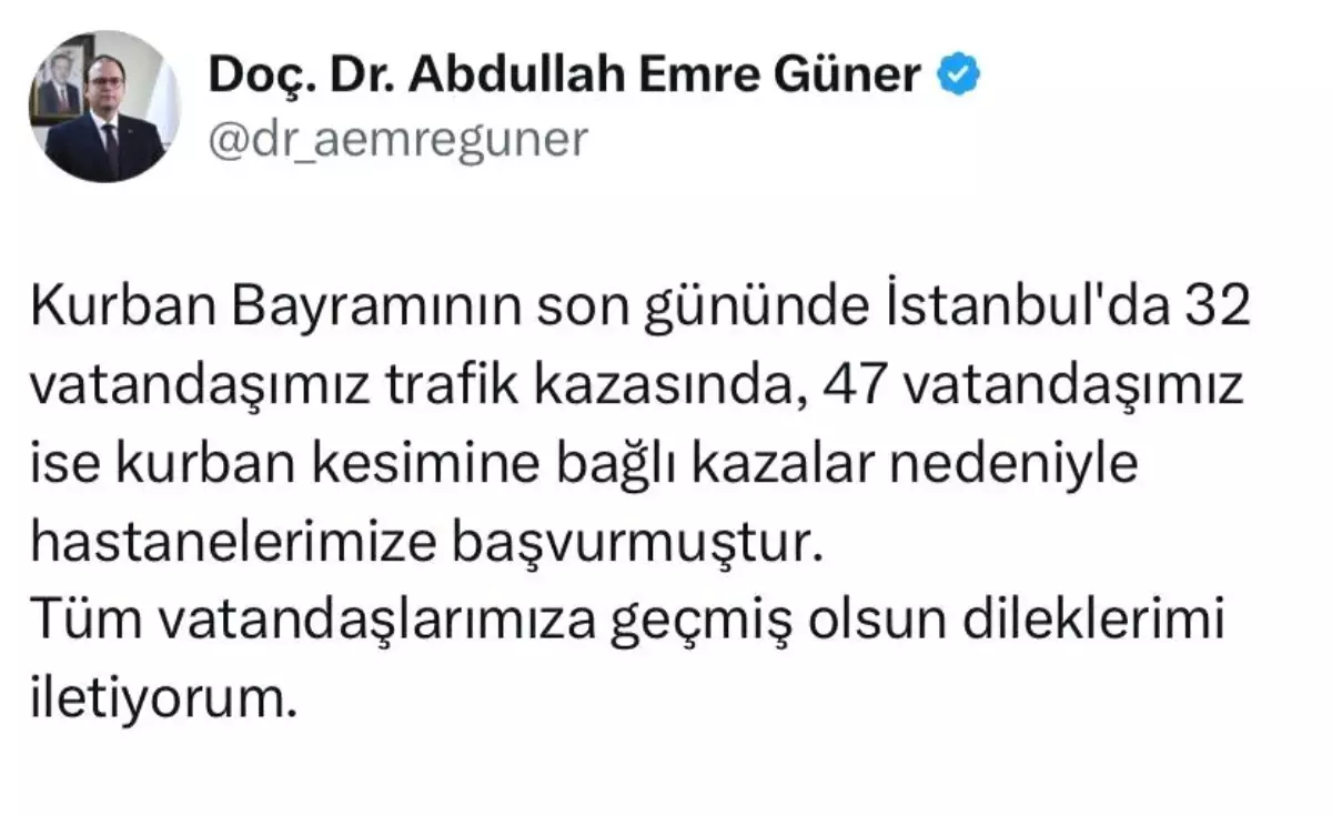 Kurban Bayramı'nda 79 Yaralı